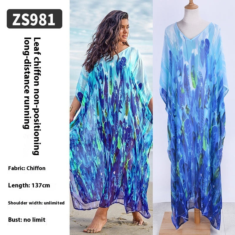 Robe Longue de Plage Transparente – Léger, Élégant & Bohème