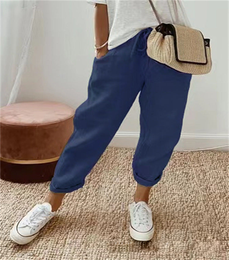 Pantalon Lin Respirant Chic