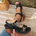 Sandales à Talons Hauts d'Été