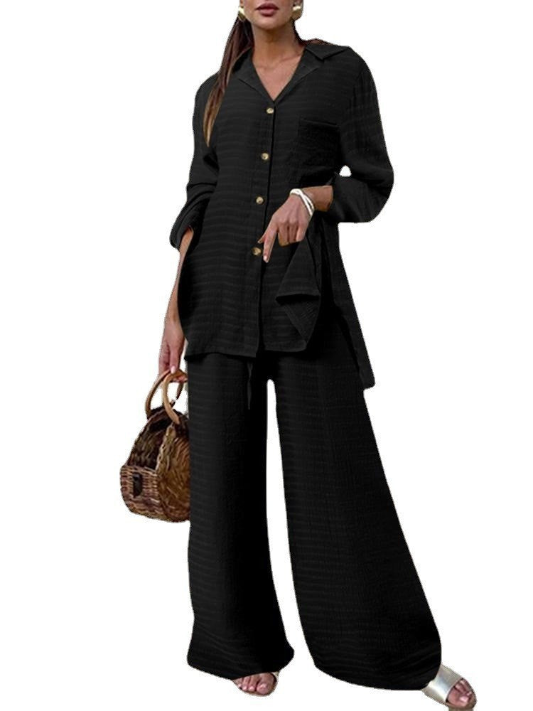 Ensemble Décontracté à Poches – 2 Pièces Chic & Confortables