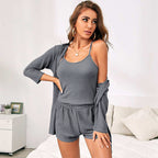 Ensemble Homewear 3 Pièces – Confort Élégant Pour la Maison & Bien Plus