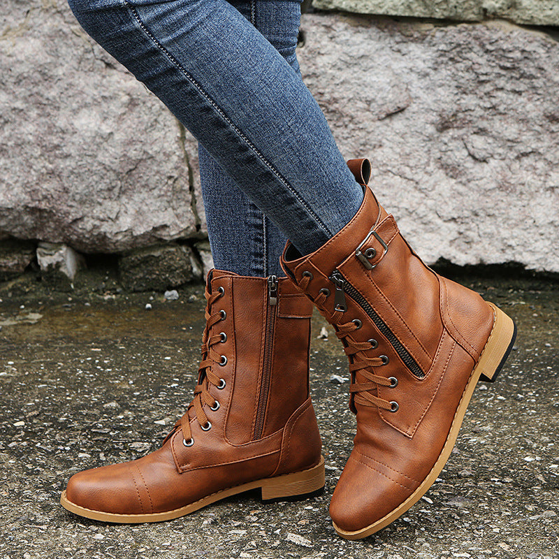 Bottes Orthopédiques en Cuir