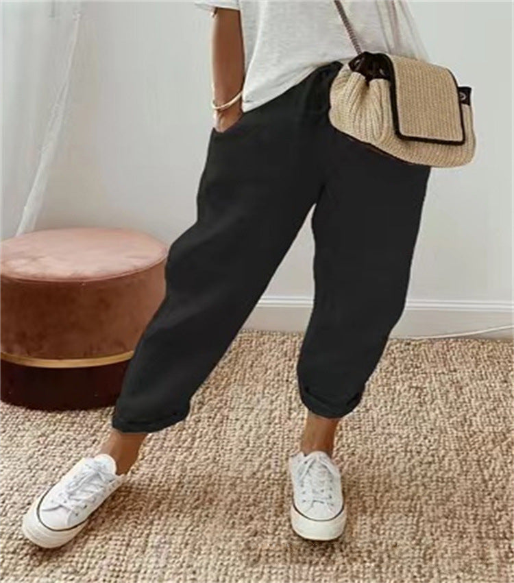Pantalon Lin Respirant Chic