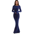 Robe Dos Nu Unicolore – Coupe Cintrée Chic & Élégante