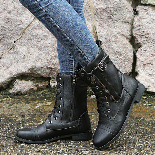 Bottes Orthopédiques en Cuir