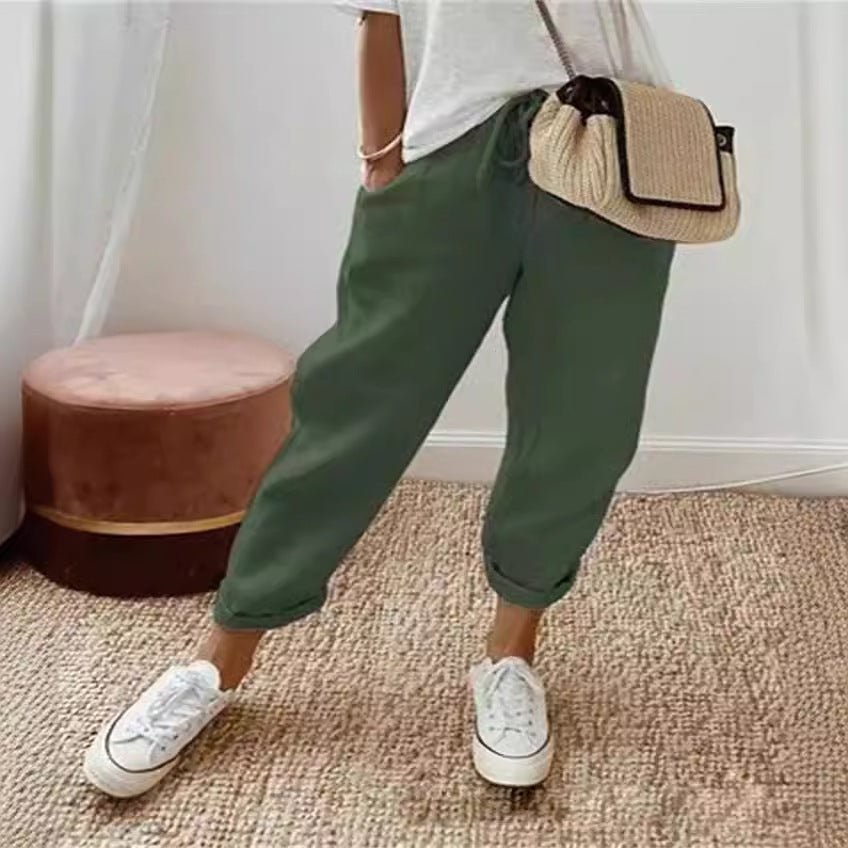 Pantalon Lin Respirant Chic