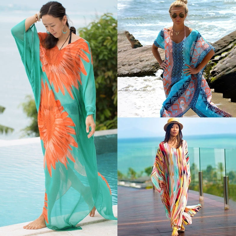 Robe Longue de Plage Transparente – Léger, Élégant & Bohème