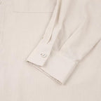 Ensemble Décontracté Femme – Blouse Longue & Pantalon Fluide Abricot