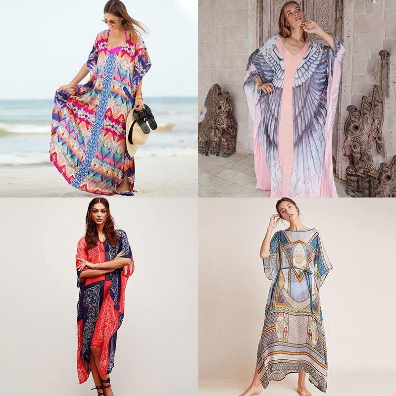 Robe Longue de Plage Transparente – Léger, Élégant & Bohème