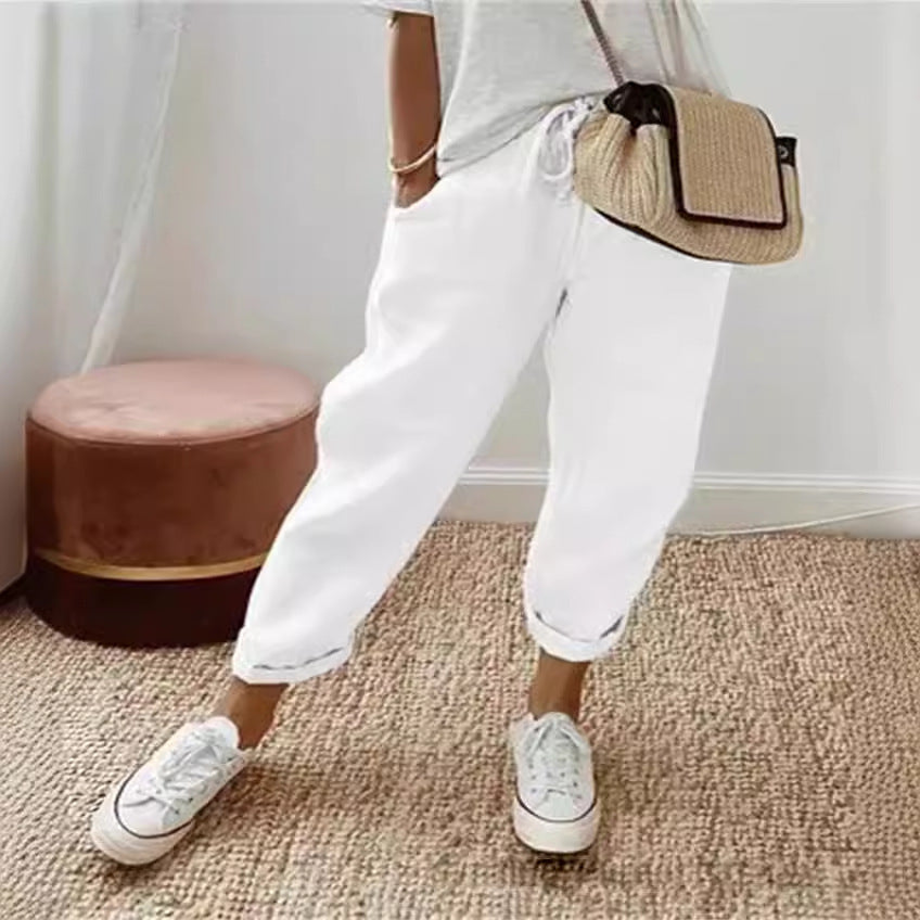 Pantalon Lin Respirant Chic